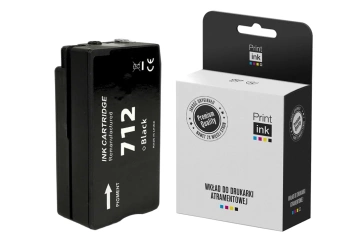 Tusz zamiennik HP 712 [3ED70A] [Czarny] marki Print.ink