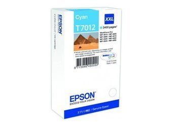 Tusz oryginalny Epson T7012 XXL [C13T70124010] [Niebieski]