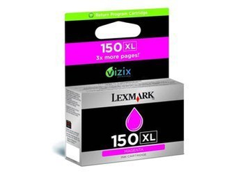 Tusz oryginalny Lexmark 150XL [14N1616E] [Magenta]