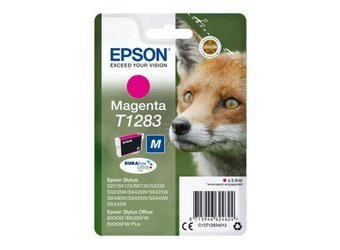 Tusz oryginalny Epson T1283 [C13T12834012] [Magenta]