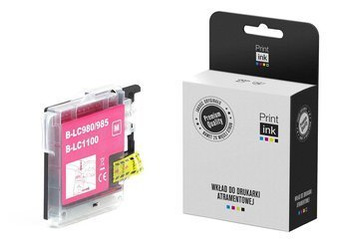 Tusz zamiennik Brother LC1100HY-M [Magenta] marki Print.ink