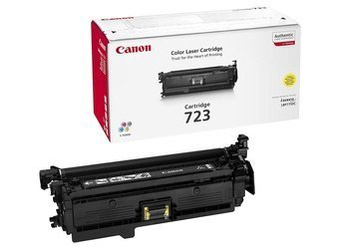 Toner oryginalny Canon 723Y [CRG723Y] [2641B002] [Żółty]