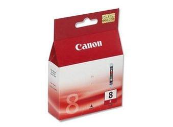 Tusz oryginalny Canon CLI-8R [0626B001] [Czerwony]