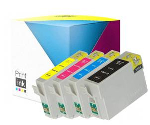 Tusze zamienniki Epson T1006 [C13T10064010] [CMYK] zestaw marki Print.ink