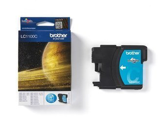 Tusz oryginalny Brother LC1100C [Niebieski]