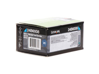 Toner oryginalny Lexmark 24B6008 [Niebieski]