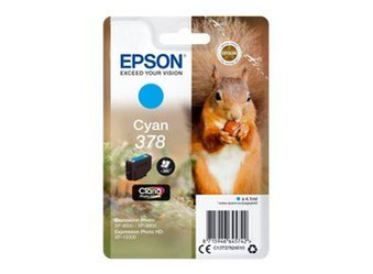 Tusz oryginalny Epson 378 [T3782] [C13T37824010] [Niebieski]