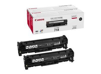 Toner oryginalny Canon CRG718BK_2 [CRG718BK] [2662B017AA] [Czarny] [Dwupak]
