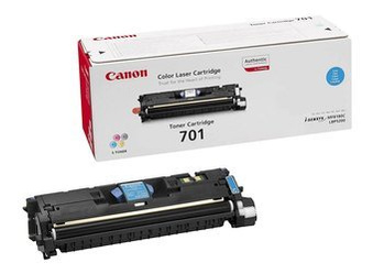 Toner oryginalny Canon 701C [CRG701C] [Niebieski]