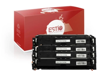 Tonery zamienniki HP 220X [CMYK] zestaw marki Estio