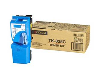 Toner oryginalny Kyocera TK-825C [1T02FZCEU0] [Niebieski]