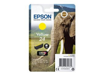 Tusz oryginalny Epson 24 [T2424] [C13T24244010] [Żółty]
