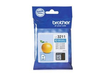 Tusz oryginalny Brother LC3211C [Niebieski]