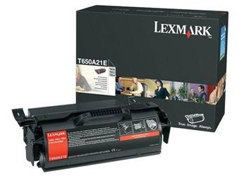 Toner oryginalny Lexmark T650A21E [Czarny]