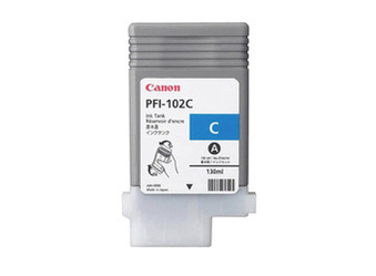 Tusz oryginalny Canon PFI-102C [0896B001] [Niebieski]