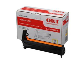 Bęben światłoczuły oryginalny OKI 43381705 [Żółty]