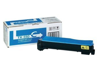 Toner oryginalny Kyocera TK-550C [1T02HMCEU0] [Niebieski]