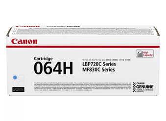 Toner oryginalny Canon 064H [4936C001] [Niebieski]