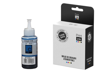 Tusz zamiennik Epson T6642 [C13T66424A] [Niebieski] marki Print.ink