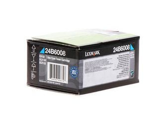 Toner oryginalny Lexmark 24B6008 [Niebieski]