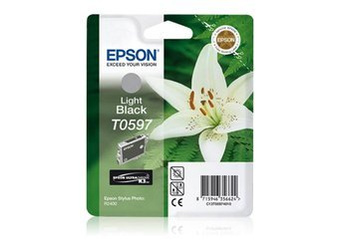 Tusz oryginalny Epson T0597 [C13T05974010] [Jasny Czarny]