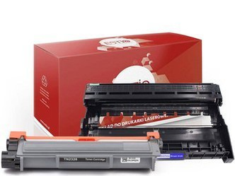 Zestaw toner i bęben do Brother [TN2320 + DR-2300] [Czarny] marki Estio