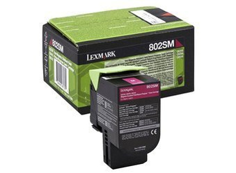 Toner oryginalny Lexmark 802SM [80C2SM0] [Magenta]