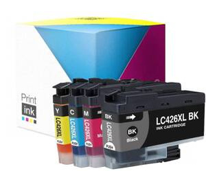 Tusze zamienniki Brother LC426XL [CMYK] zestaw marki Print.ink