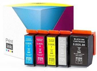 Tusze zamienniki Epson 202XL [C13T02G74010] [CMYK] zestaw marki Print.ink