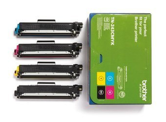 Tonery oryginalne Brother 243 [TN243CMYK] [CMYK] [Zestaw]