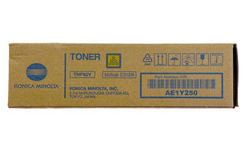 Toner oryginalny Konica Minolta TNP92Y [AE1Y250] [Żółty]