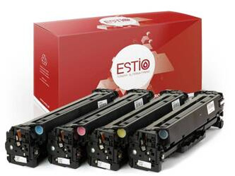 Tonery zamienniki HP 305X, 305A [CMYK] zestaw marki Estio