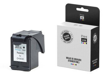 Tusz zamiennik HP 301XL [CH563EE] [Czarny] marki Print.ink