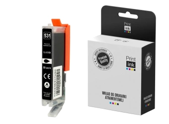 Tusz zamiennik Canon CLI-531BK [6118C001] [Czarny] marki Print.ink