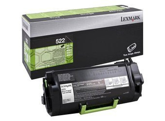 Toner oryginalny Lexmark 522 [52D2000] [Czarny]