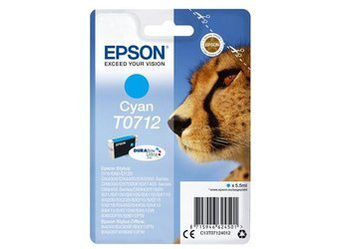 Tusz oryginalny Epson T0712 [C13T07124012] [Niebieski]