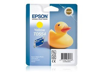 Tusz oryginalny Epson T0554 [C13T05544010] [Żółty]