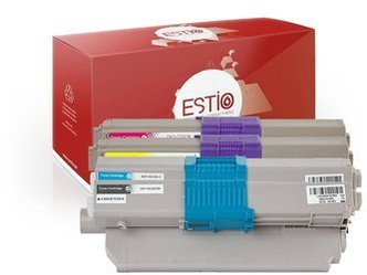 Tonery zamienniki OKI 4650871P [CMYK] zestaw marki Estio