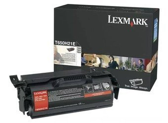 Toner oryginalny Lexmark T650H21E [Czarny]