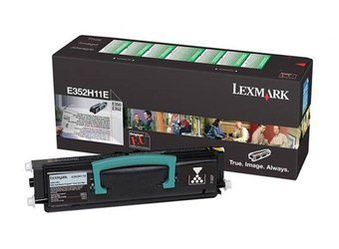 Toner oryginalny Lexmark E352H11E [Czarny]