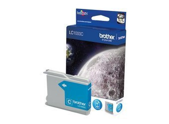 Tusz oryginalny Brother LC1000C [Niebieski]