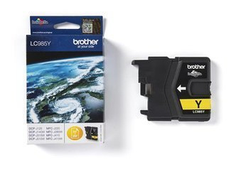 Tusz oryginalny Brother LC985Y [Żółty]