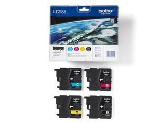 Tusze oryginalne Brother LC985VALBP [CMYK] [Zestaw]