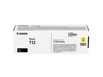 Toner oryginalny Canon T12 [5095C006] [Żółty]