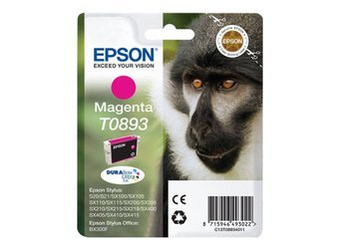 Tusz oryginalny Epson T0893 [C13T08934011] [Magenta]