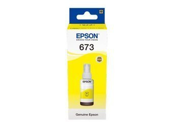 Tusz oryginalny Epson 673 [T6734] [C13T67344A] [Żółty]