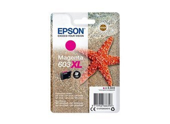 Tusz oryginalny Epson 603XL [C13T03A34010] [Magenta]