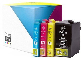 Tusze zamienniki Epson 27XL [T2715] [C13T27154010] [CMYK] zestaw marki Print.ink