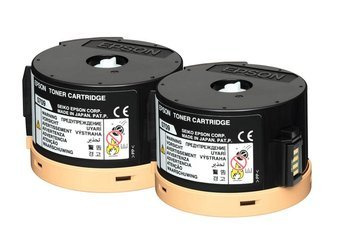 Toner oryginalny Epson 0709 [C13S050711] [Czarny] [Dwupak]