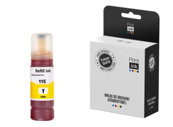 Tusz zamiennik Epson 115 [C13T07D44A] [Żółty] marki Print.ink